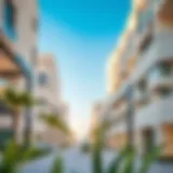 A stunning view of RAK Properties' latest development showcasing modern architecture