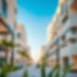 A stunning view of RAK Properties' latest development showcasing modern architecture